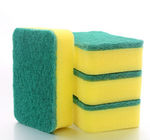 Esponja de la limpieza de la cocina de la forma del rectángulo, esponja que se lava del plato antibacteriano