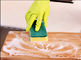 Esponja de la limpieza de la cocina de la forma del rectángulo, esponja que se lava del plato antibacteriano proveedor